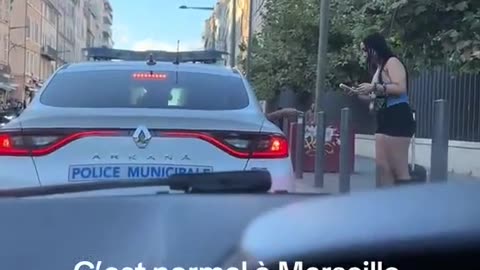 Meanwhile, Police in France