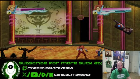 Double Dragon Neon with Some Jerk Friend