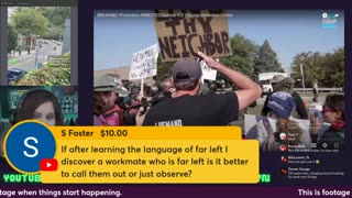 LIVE ANTIFA ICE PROTEST / RIOT COVERAGE, CHICAGO AND PORTLAND