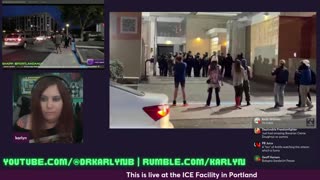 LIVE ANTIFA ICE PROTEST / RIOT COVERAGE, CHICAGO AND PORTLAND