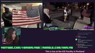 LIVE ANTIFA ICE PROTEST / RIOT COVERAGE, CHICAGO AND PORTLAND