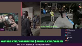 LIVE ANTIFA ICE PROTEST / RIOT COVERAGE, CHICAGO AND PORTLAND