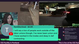LIVE ANTIFA ICE PROTEST / RIOT COVERAGE, CHICAGO AND PORTLAND