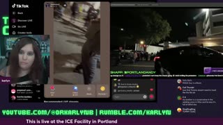 LIVE ANTIFA ICE PROTEST / RIOT COVERAGE, CHICAGO AND PORTLAND