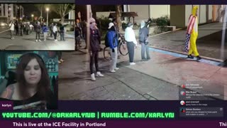 LIVE ANTIFA ICE PROTEST / RIOT COVERAGE, CHICAGO AND PORTLAND
