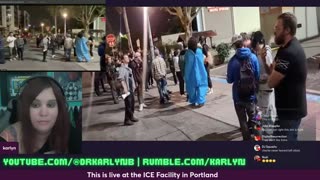 LIVE ANTIFA ICE PROTEST / RIOT COVERAGE, CHICAGO AND PORTLAND