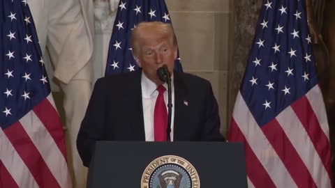 President Trump Delivers Remarks at the National Prayer Breakfast at the U.S. Capitol Building