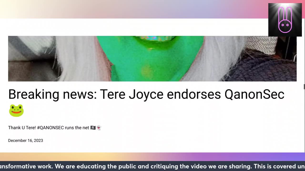 QanonSec promotes Q-Chan on their website, harassed, and doxxed me