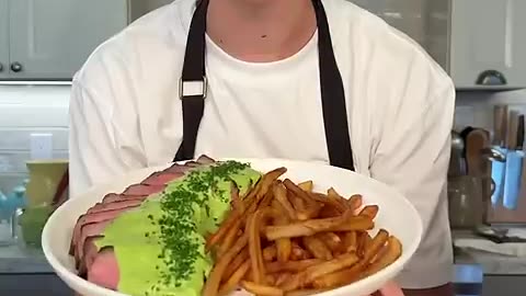 Incredible: Steak Frites :) 🇫🇷
