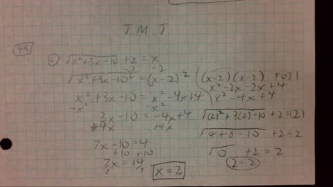 Saxon Algebra 2 Lesson 48 (c)