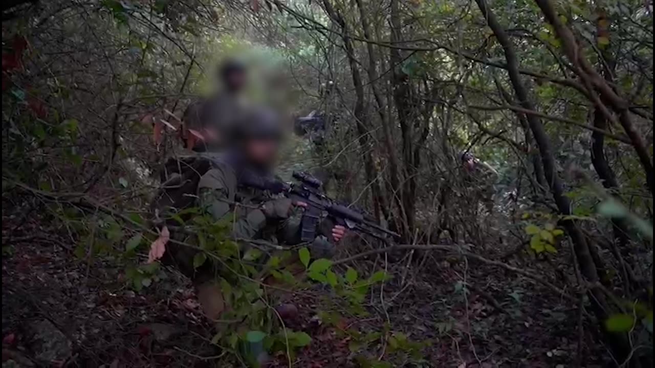 Footage of the activity of the 300th Brigade in southern Lebanon: