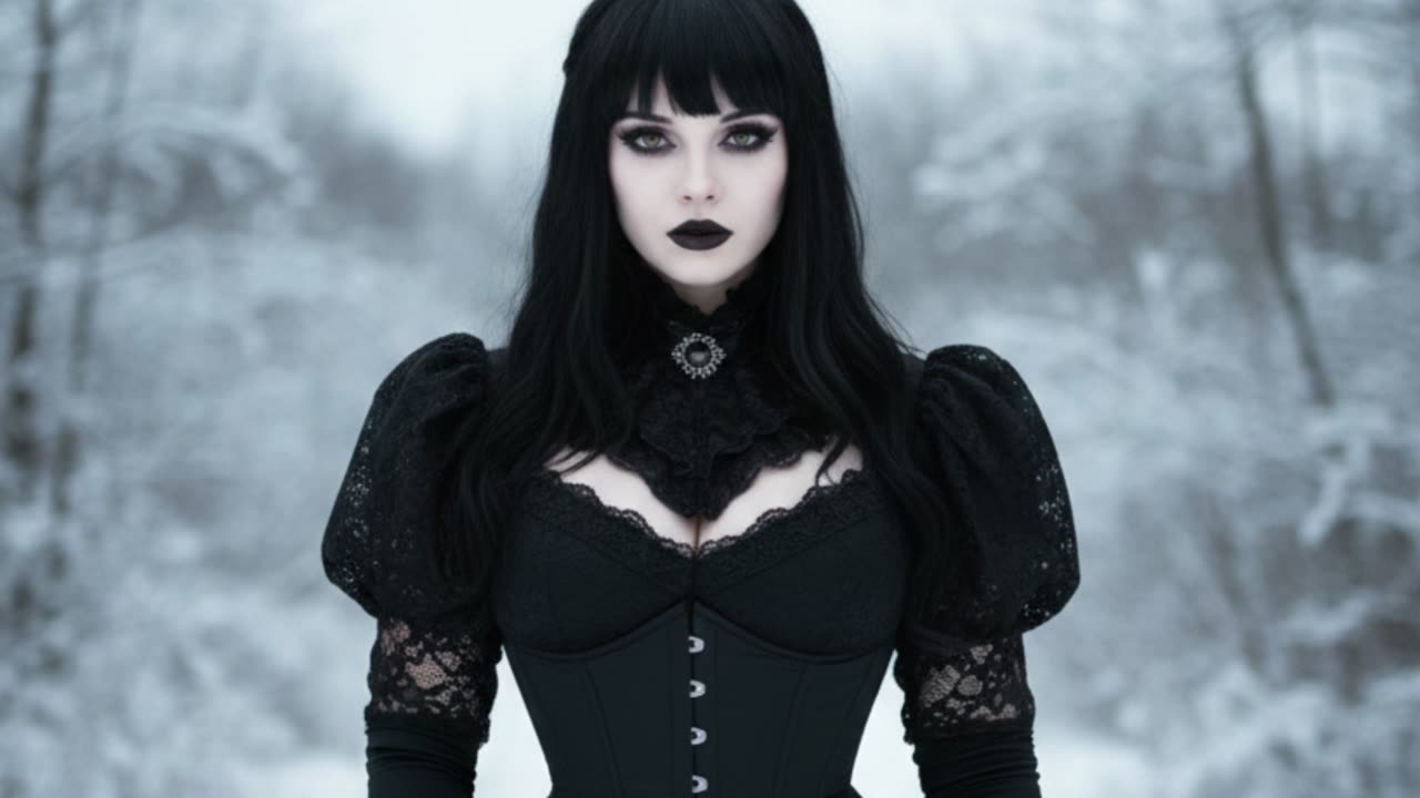 Demonlumi winter goth queen
