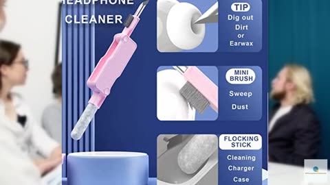 Electronics Cleaner Kit. Keyboard Brush, Airpod Cleaning Tool, Phone Screen Clea
