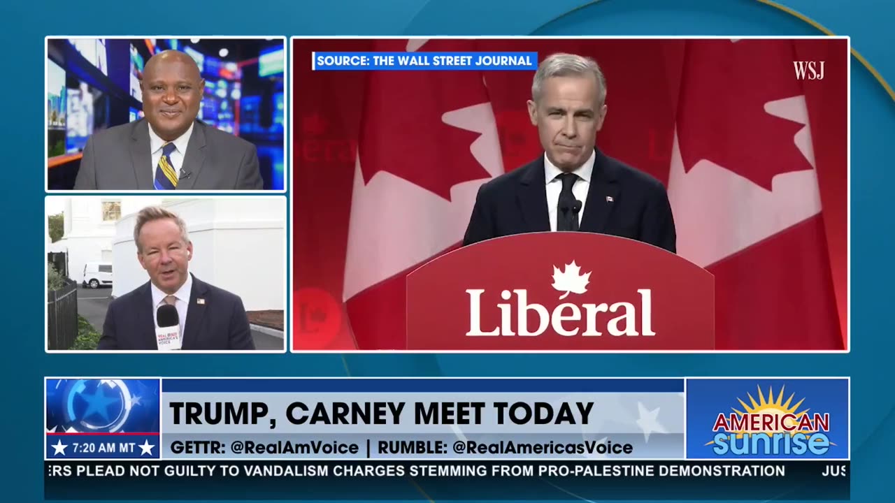 TRUMP–CARNEY SHOWDOWN AT THE WHITE HOUSE