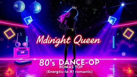 Midnight Queen - Energetic and romantic 80s dance-pop