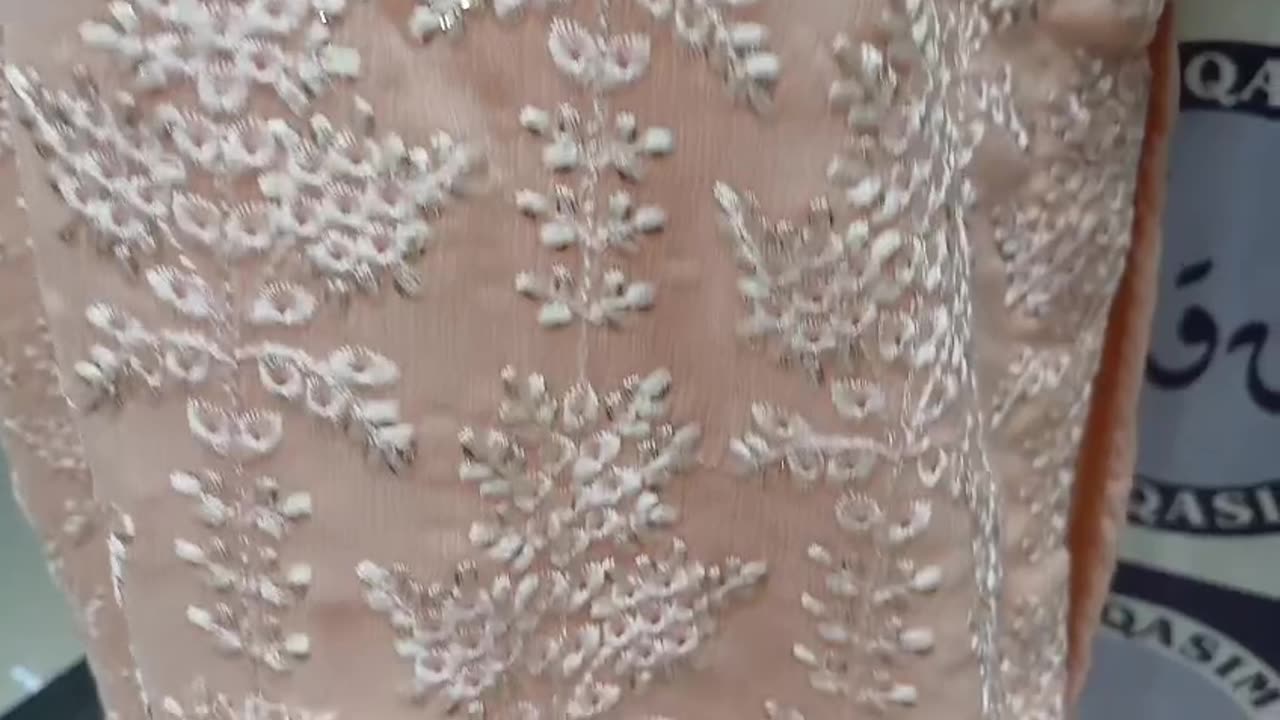 AZURE CHIFFON EMBROIDERY COLLECTION