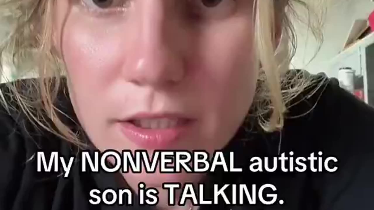 "He's been on on Leucovorin for LESS THAN 48 hours and my son just SPOKE FOR THE FIRST TIME!"