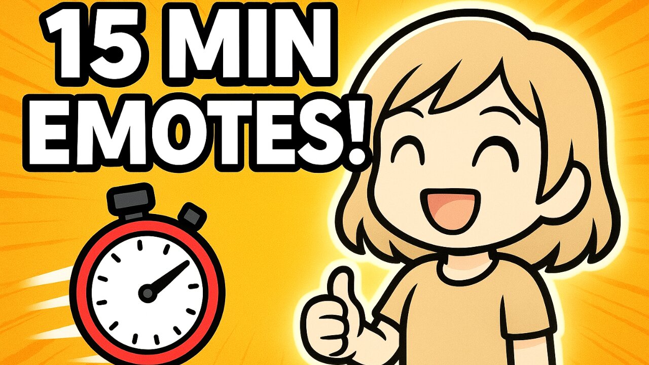 Create Clean Emotes in Just Under 15 Minutes Step-by-Step