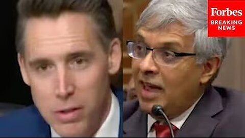 Hawley Asks Dr. Bhattacharya: Will You Ban Use Of Aborted Fetal Tissue In Research Funded By NIH?