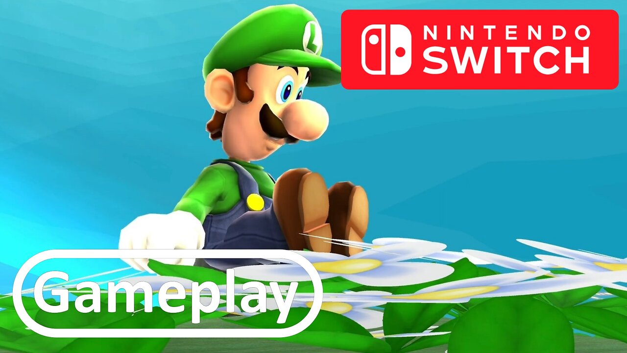 Super Luigi Galaxy (2007) Gameplay for Nintendo Switch