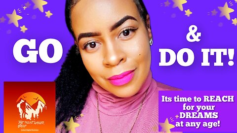 GO LIVE YOUR DREAMS ! AGE DONT MATTER!