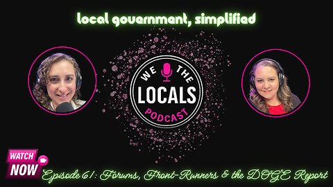 Episode 61: Forums, Front-Runners & the DOGE Report
