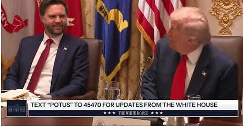 President Trump Participates in a Bilateral Lunch with Javier Milei