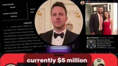 Kash Patel’s GF $5 million dollar lawsuit against Elijah Schaffer is allegedly funded by Patel