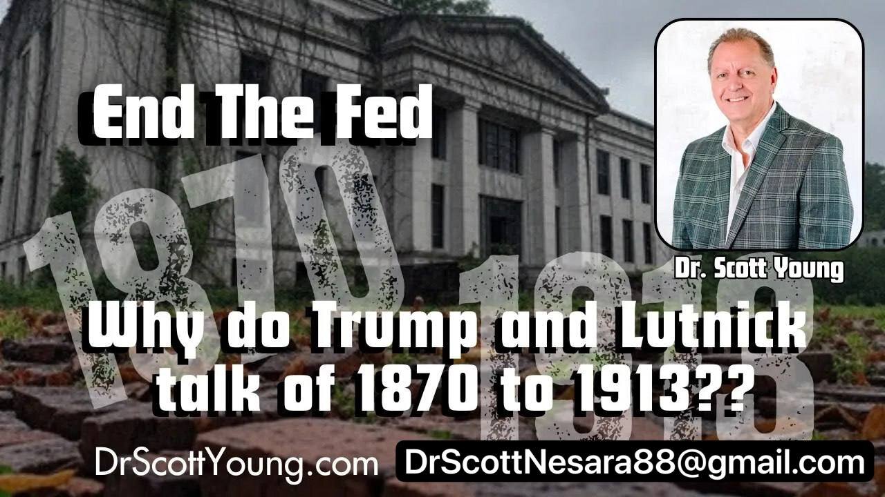 End the Fed and IRS: Why don't Trump and Howard Lutnick tell us that they are ending it?