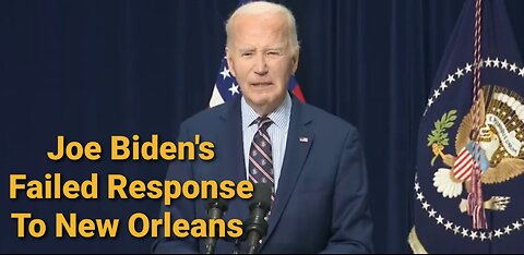 Biden Fails At Addressing New Orleans Attack