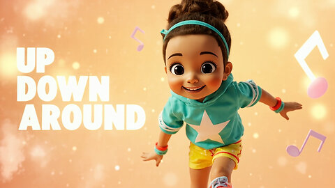 Up Down Around | Kids Dance Follow‑Along (Wiggle Wednesday)