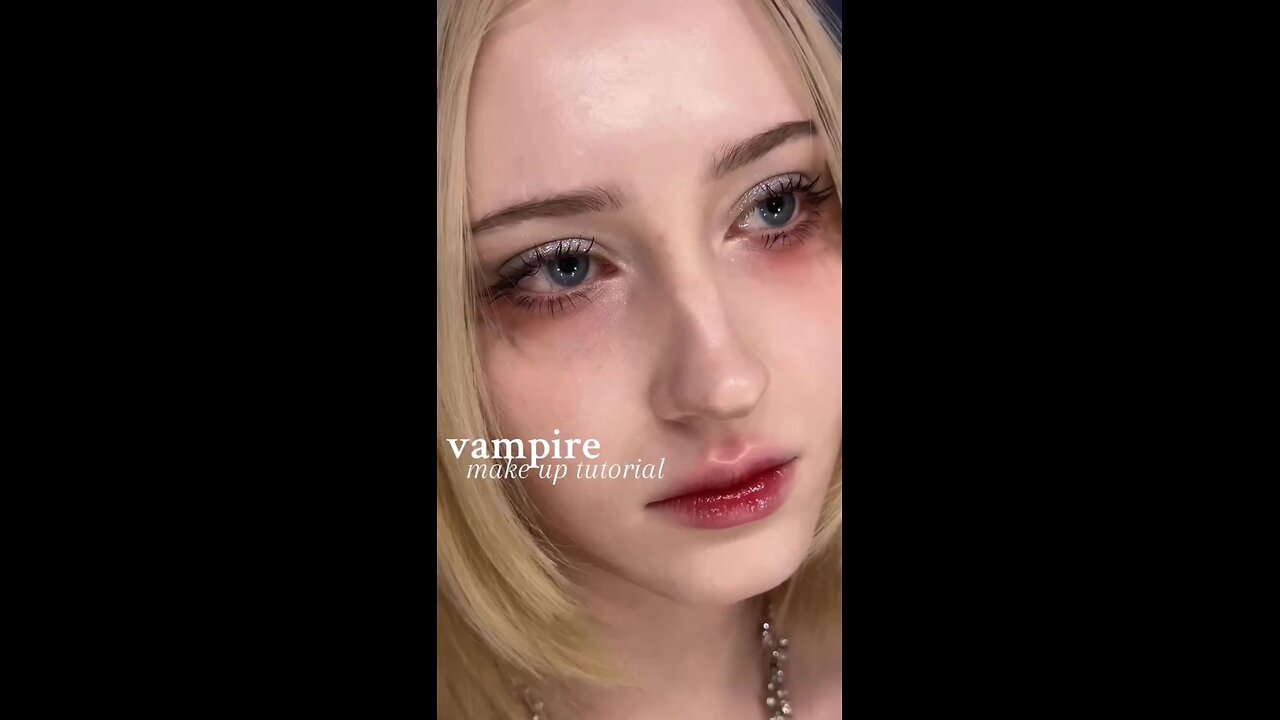 Vampire make up tutorial