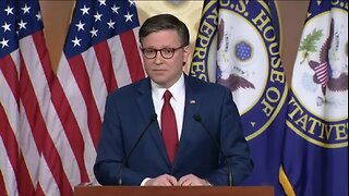 Speaker Johnson: This Appears To Be The Beginning Of The End Of The Dem Shutdown