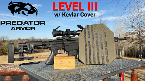 Kevlar Covered LEVEL III Body Armor - Predator Armor