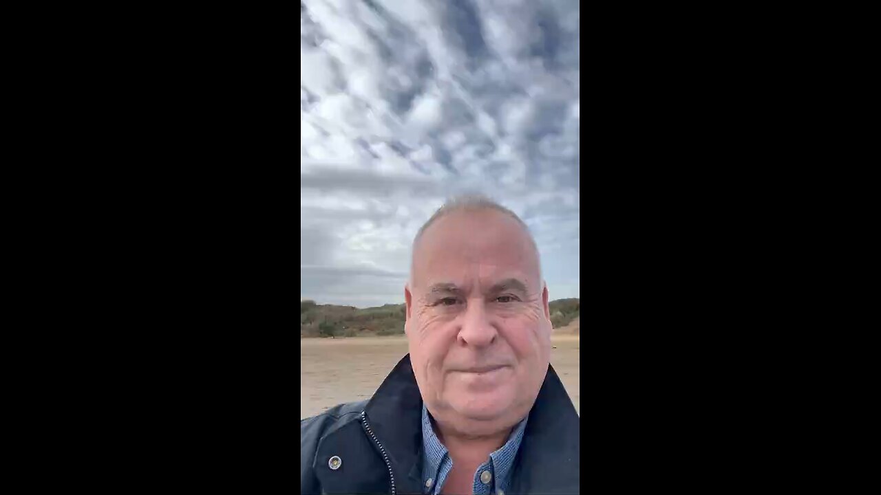 Having a walk on the beach today in somerset