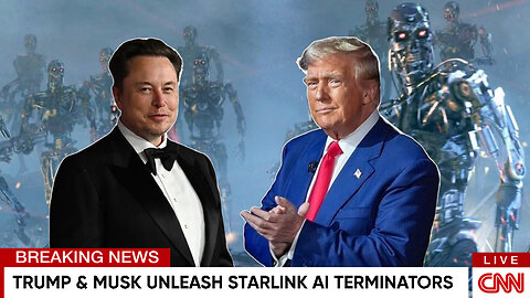 BREAKING NEWS! TRUMP & MUSK UNLEASH STARLINK AI TERMINATORS