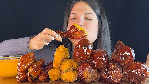 MUKBANG Turkish Chicken Combo 🍗 | Turkish Food Eating ASMR 🥘