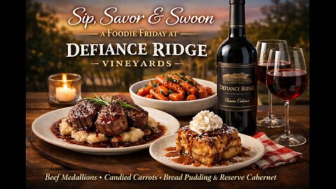 Reserve Cabernet & Romantic Bites: A Foodie Friday to Remember