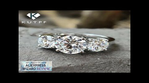 4 Carat Moissanite Ring with Certificate 925 Sterling Silver Brilliant Cut Lab Review