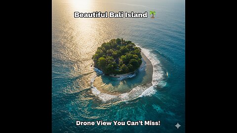 Khoobsurat Bali Island 🌴 | Drone Se Dekhiye Indonesia ka Jannat 🌊✨"