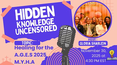Healing for the A.G.E.S 2025 M.Y.H.A Podcast #100