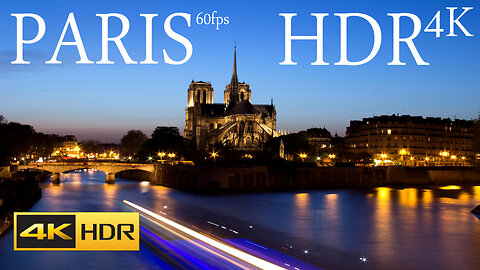 Paris The Capital Of France 4K Video Ultra HD 60fps (HDR) Paris Beautiful Places 4K Video