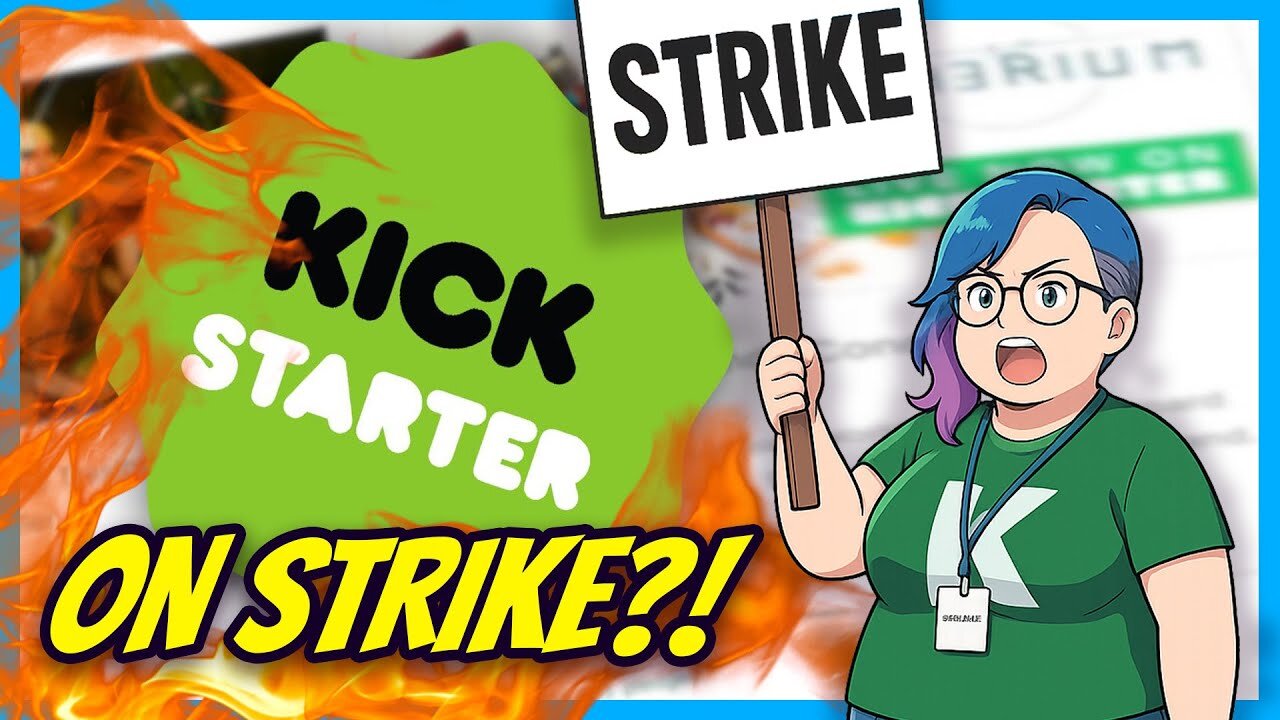 Kickstarter Just Went on STRIKE?! | Clownfish TV