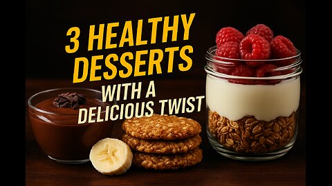 Three Healthy Desserts You Won’t Believe Are Good for You | FlavorVille Edition