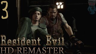 Resident Evil HD Remaster Walkthrough P3 Jill Almost Became A Sandwich Hollowfest Year 5