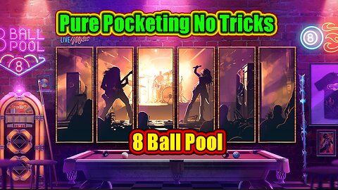 ✨ Pure Pocketing 8 Ball Pool – No Tricks, Just Game