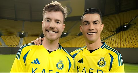 MR BEAST AND CRISTIYANO RONALDO