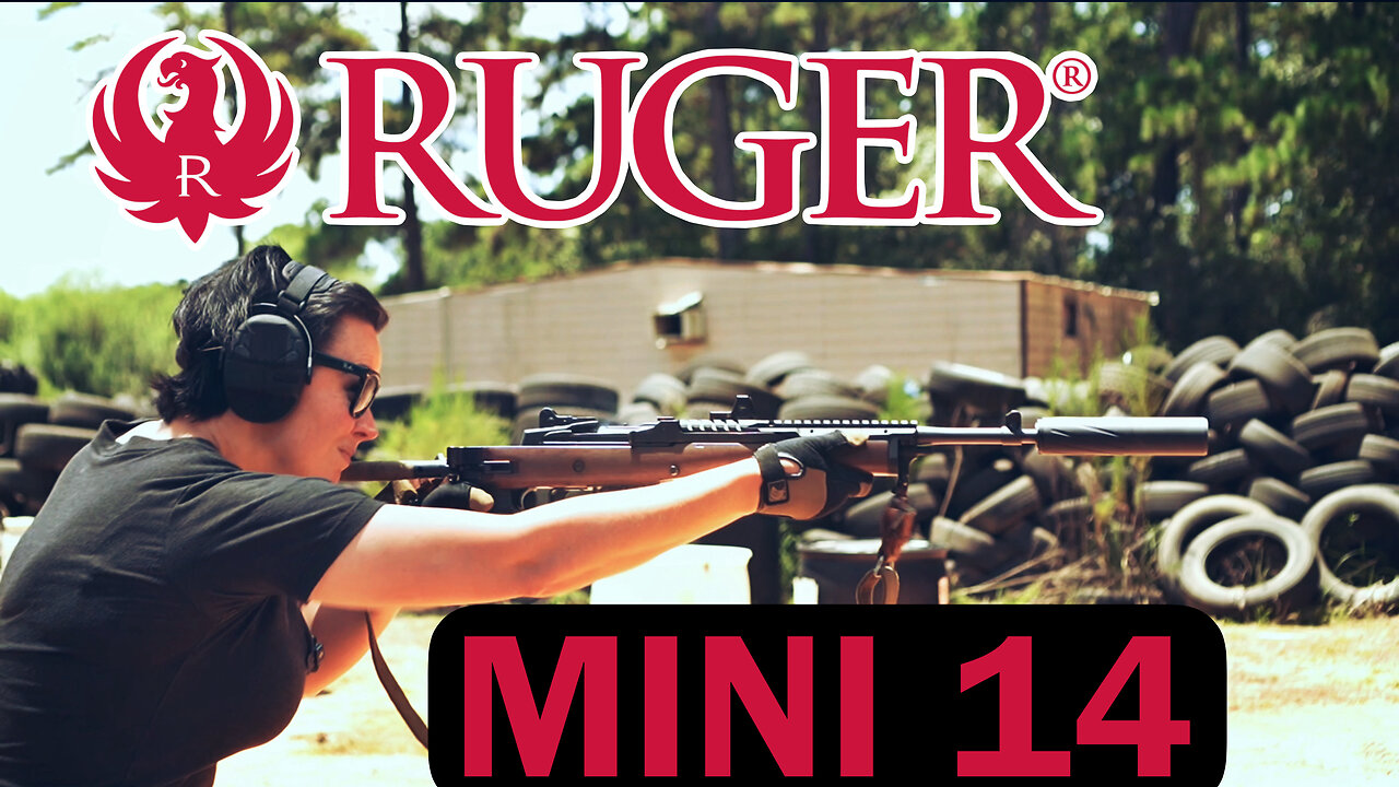 RUGER MINI 14 SUPPRESSED