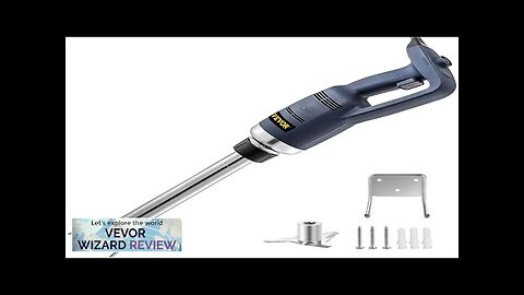 VEVOR Commercial Immersion Blender 350W Power Hand Held Mixer with 15.7-Inch 304 Review