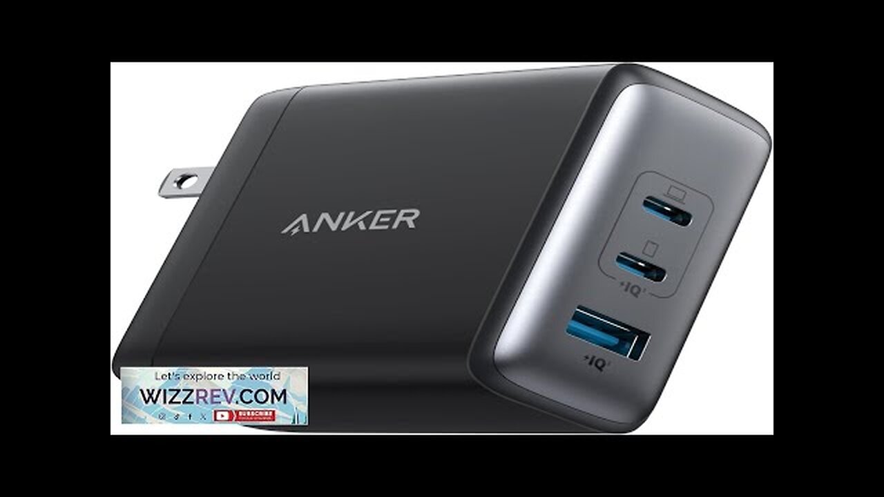 Anker 100W USB C Charger Block (GaN II) 3 Port Fast Compact Review